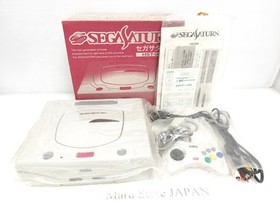 Sega Saturn White Console HST-3220 Japanese Version  Select Your Accessories