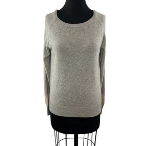 REPEAT Silver Edition Heather Gray S Sweater Cashmere Round Long Sleeve Pullover - Picture 1 of 9