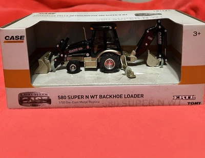 Retroexcavadora 1/50 Ertl Case 580 SUPER N WT Edición LARAMIE LONGHORN  Foto 1 de 2
