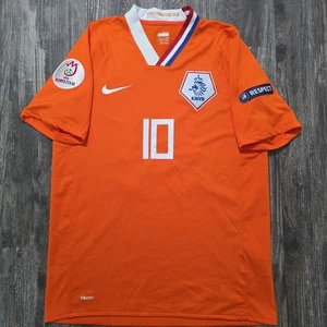 Camiseta de fútbol 2008 Nike Home Holanda Wesley Sneijder para hombre M UEFA Euro Holanda - Imagen 1 de 9