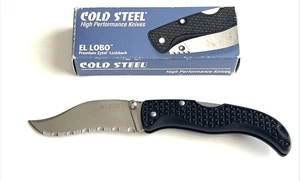 Cold Steel 22WS El Lobo Folding Knife Japan - Picture 1 of 17