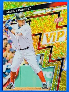 MANNY RAMIREZ 2025 Panini National Gold Pack GOLD PULSAR Red Sox /10 IC43 - Picture 1 of 2