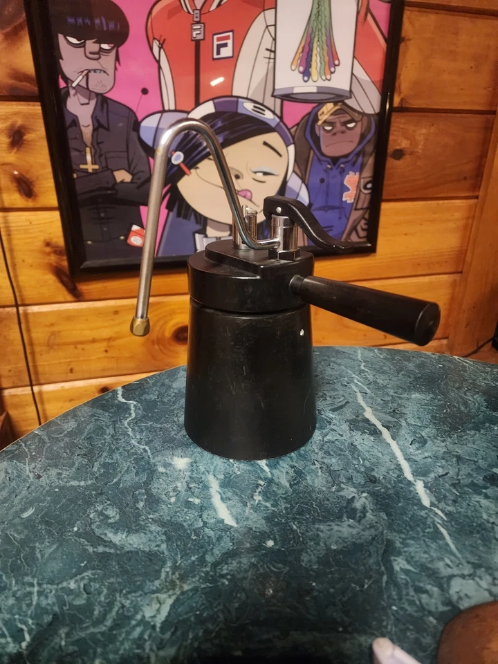 Vintage Stovetop Milk Steamer Moka Pot For Espresso/Latte Works - Image 1 of 3