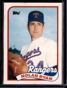 1989 Topps Traded #106T Nolan Ryan Texas Rangers (HOF) NM-MINT - Picture 1 of 2