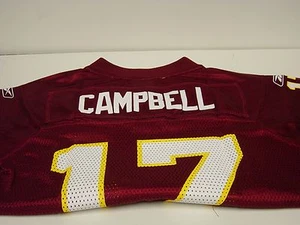 Kids Youth Boys Reebok Campbell #17 Washington Redskins NFL Football Jersey - Picture 1 of 3