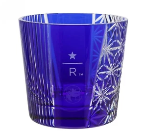 Starbucks Reserve Roastery Tokyo Limited JIMOTO Sumida Edo Kiriko Glass 237ml - Picture 1 of 6