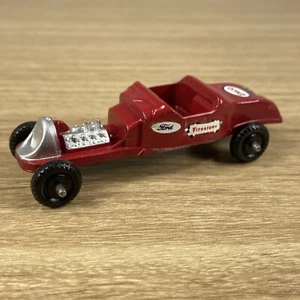 Vintage Midgetoy Toy 1934 FORD V8 HOT ROD Car Diecast Red MINT - Picture 1 of 7