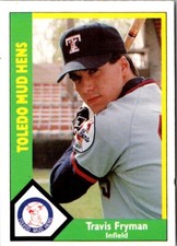 1990 CMC Travis Fryman #395 Toledo Mud Hens