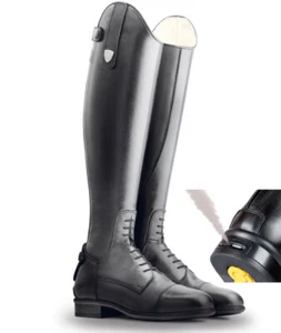 Botas de Equitación Boxer Latas Modelo en Piel de Becerro Piel Lisa Tattini - Imagen 1 de 1