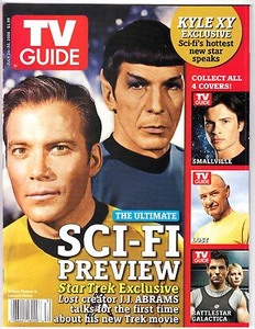 TV GUIDE July 24-30, 2006/ Sci-Fi Preview STAR TREK, BATTLESTAR GALACTICA, LOST - Picture 1 of 7