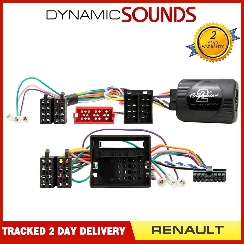 Connects2 CTSRN00C Stalk Adapter for Renault Clio/Megane/Twingo