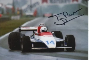 FOTO 2 DE CARRERAS UNIPART F1 FIRMADA A MANO TIFF NEEDELL 6X4. - Imagen 1 de 1