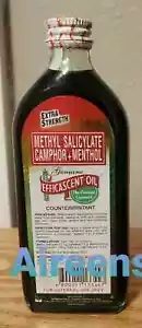 EFFICASCENT OIL Methyl Salicylate Camphor + Menthol 100 mL Extra Strenght - Picture 1 of 2