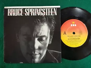 BRUCE SPRINGSTEIN Brilliant Disguise P/S 7" Aust press - Imagen 1 de 2