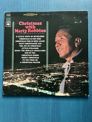 MARTY ROBBINS -(LP)- CHRISTMAS WITH MARTY ROBBINS - "CHRISTMAS IS FOR KIDS"-1970 - Image 1 of 4