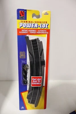 Life-Like Trains HO Curved Terminal Rerailer Power-Loc #21304 New - Image 1 of 2