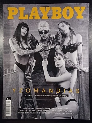 Playboy CZ 4 2025 Грейс Джонс Заха Хадид Софи Натальчук Изомандиас НОВЫЙ НЕПРОЧИТАННЫЙ - Изображение 1 из 4