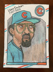 Gummy Arts Trading Card 27 By M Noren 2019 Leon Durham First Base Cubs