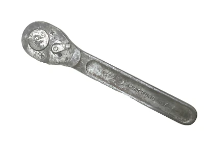 VINTAGE ARMSTRONG TOOLS 3/8” DRIVE RATCHET, F-A-51, USA - Image 1 of 4