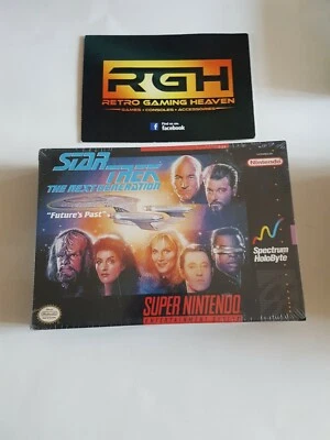 STAR TREK THE NEXT GENERATION SUPER NINTENDO USA SNES GAME NEW FACTORY SEALED - Image 1 of 4