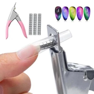 Mini Magnet for Acrylic Nails Manicure Tips False Nail Cutters Clipper Length To - Picture 1 of 28
