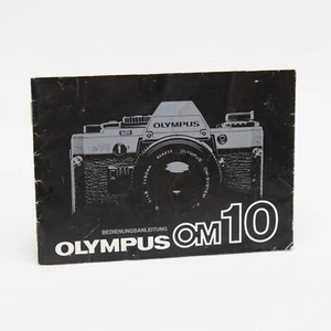 Olympus OM-10 German Instructions Book Manual Bedienungsanleitung Anleitung - Photo 1 sur 5