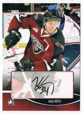 2012-13 HEROES AND PROSPECT KALE KESSY AUTO CS VANCOUVER GIANTS #A-KK