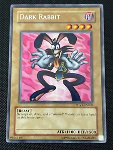 Yugioh! Dark Rabbit - SOVR-EN090 - NM - Stardust Overdrive Rare - Great Art - Picture 1 of 2