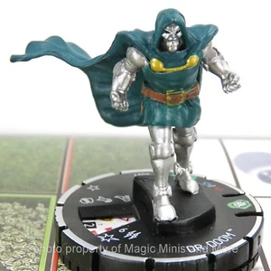 Fantastic Four ~ DR. DOOM #021 HeroClix Uncommon Miniatur #21 mit Karte - Bild 1 von 1