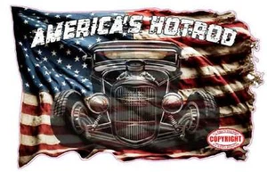 America's Hotrod decal - Picture 1 of 8