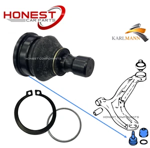 For HYUNDA i10 i20 2007-2014 FRONT LOWER CONTROL WISHBONE BALLJOINT X1 Karlmann - Picture 1 of 3