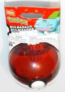 Mega Construx - Bulbasaur (Lächelnd) Pokemon Translucent Pokeball GVK61 Pokémon - Bild 1 von 3