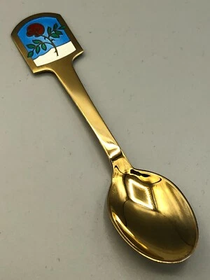 Anton Michelsen 1977 "Rosa de Invierno" Cuchara 6 3/8" Foto 1 de 3