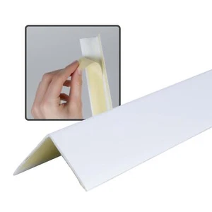 Soporte de esquina de PVC autoadhesivo - Imagen 1 de 25