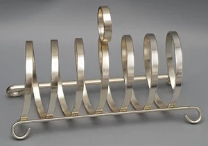 WMF alter TOASTHALTER Ständer SPIRALE Neusilber gut - Bild 1 von 9