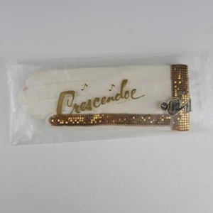 Guantes Crescendoe Blanco Algodón Para Mujer Damas Guantes De Colección Talla 7 Oro Lentellera - Imagen 1 de 13