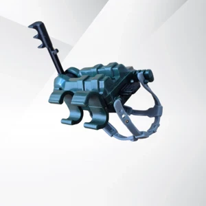 Jurassic Park Dr. Alan Grant Net Launcher Pack Accessorio Picchetto Rotto - Foto 1 di 4