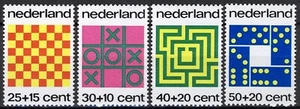 Países Bajos 1973, Para los Niños Surtax Set MNH, Mi 1019-22 - Imagen 1 de 1
