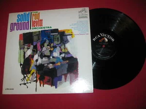 ROD LEVITT "SOLID GROUND" 1966 RCA LPM 3448 GREAT COVER ART BY MERLE SHORE LQQK! - Picture 1 of 2