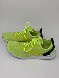Reebok Zoku Ultra Knit IS Running Shoes Sneakers Solar Yellow/Black Size 10.5 EC - Picture 1 of 6