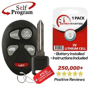 For 2001 2002 2003 2004 2005 Pontiac Montana Keyless Entry Remote + Key - Picture 1 of 7