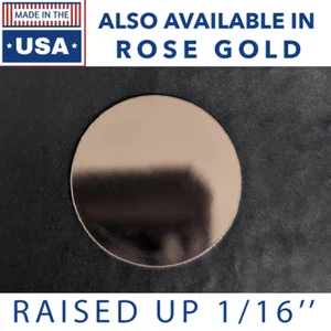 22 - 2025 Inlays for Third Light Brake Trim Plastic Letters TUNDRA ROSE GOLD - Picture 1 of 10