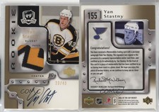 2006-07 Upper Deck The Cup Gold /43 Yan Stastny #155 RPA Rookie Patch Auto RC
