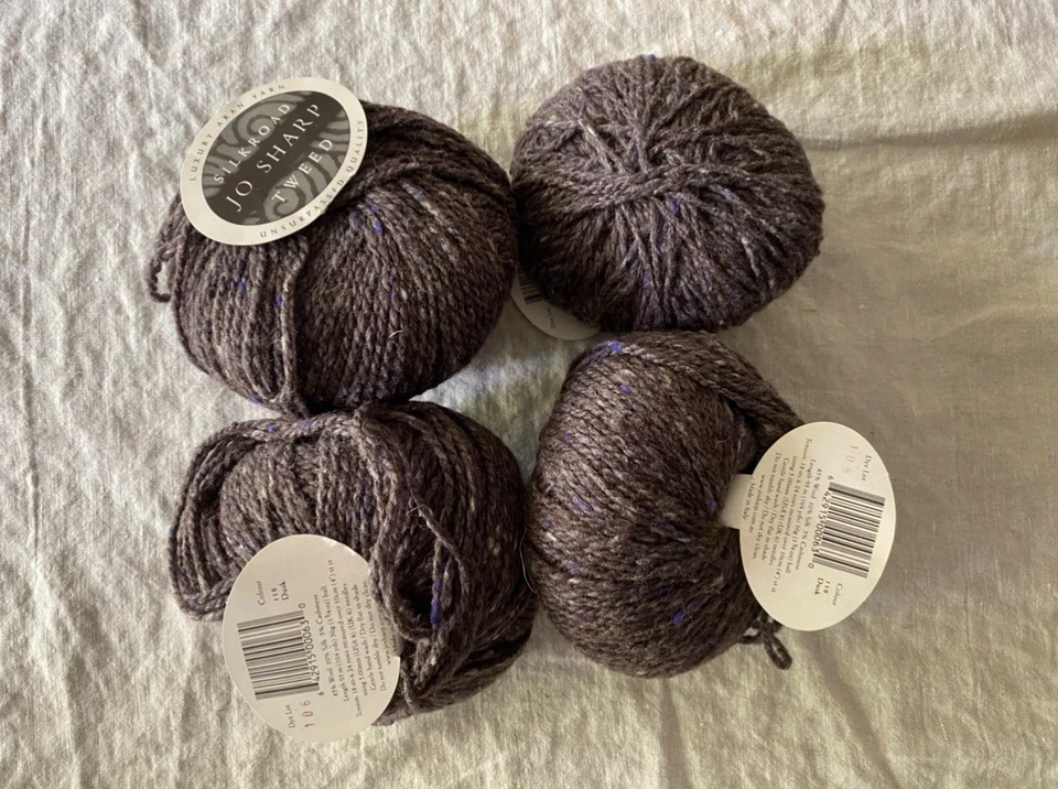 LOT Of 4 Jo Sharp Silk Road Aran Tweed Yarn - Image 1 of 1