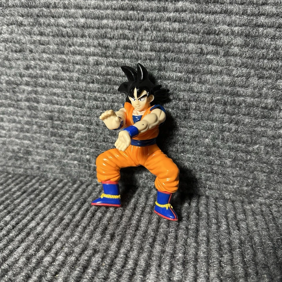 复古 1989 年 Goku Dragon Ball Z 可动人偶罕见收藏品动漫玩具 — 第 1/4 张图片
