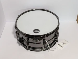 TAMA Metalworks Steel Snare Drum 14 x 6.5 in. Black Nickel Hardware - Picture 1 of 6
