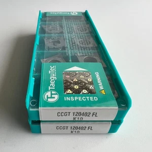 10Pcs/BOX Taegutec CCGT120402FL K10 - Picture 1 of 3