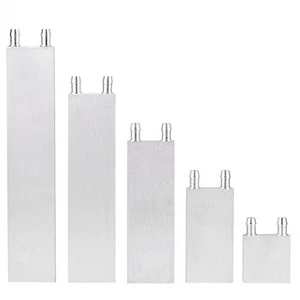 Aluminiowy chłodnica procesora Blok chłodzenia wodą Chłodnica wody cieczy Radiator SAL - Zdjęcie 1 z 19