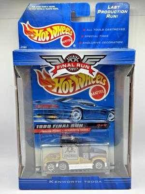 Hot Wheels 1999 Final Run Retiring Model Kenworth T600A - 1:64 Diecast Car - Image 1 of 3