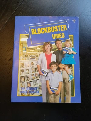 Video Blockbuster de colección The Ultimate Video Catalog 1989 Foto 1 de 4